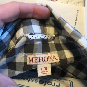Plaid women’s button down shirt